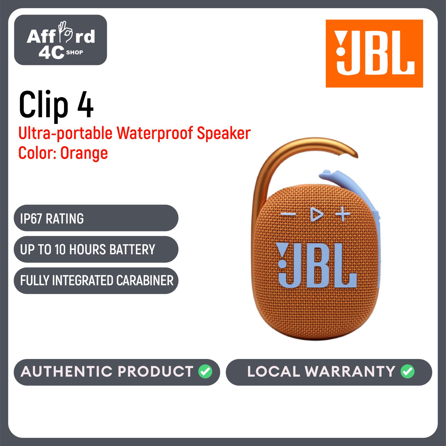 JBL Clip 4 Ultra-portable Waterproof Speaker