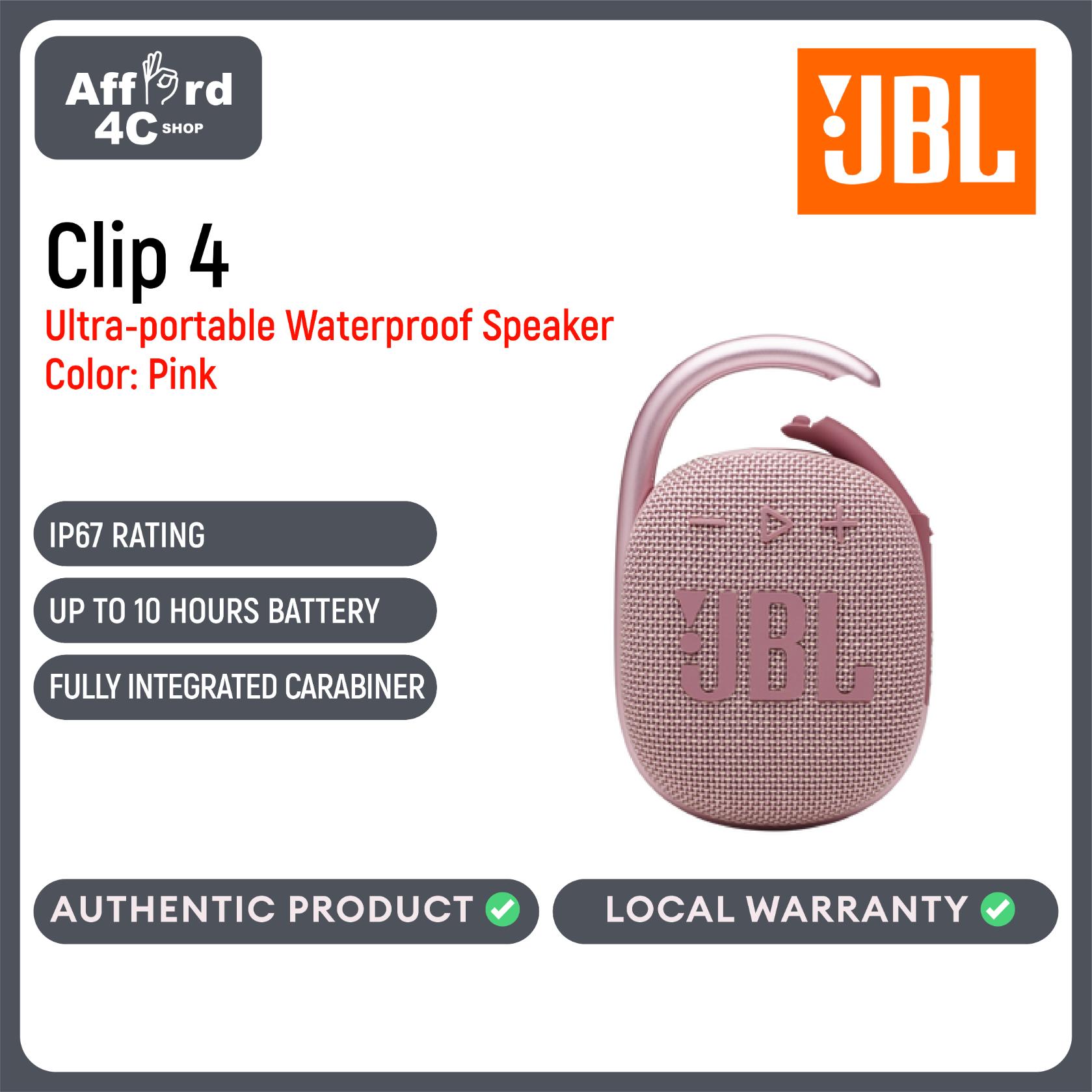 JBL Clip 4 Ultra-portable Waterproof Speaker