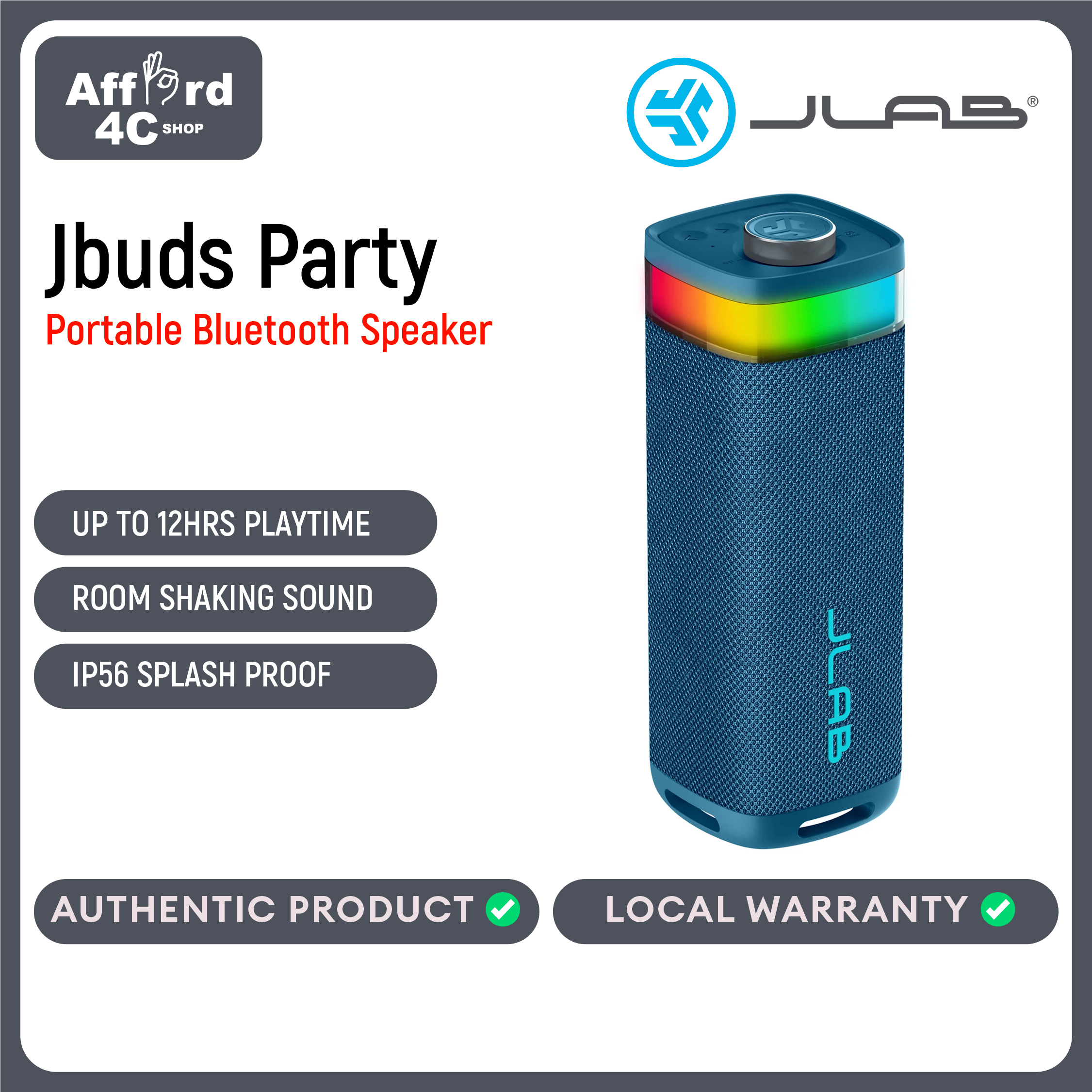 JBuds Party Speaker