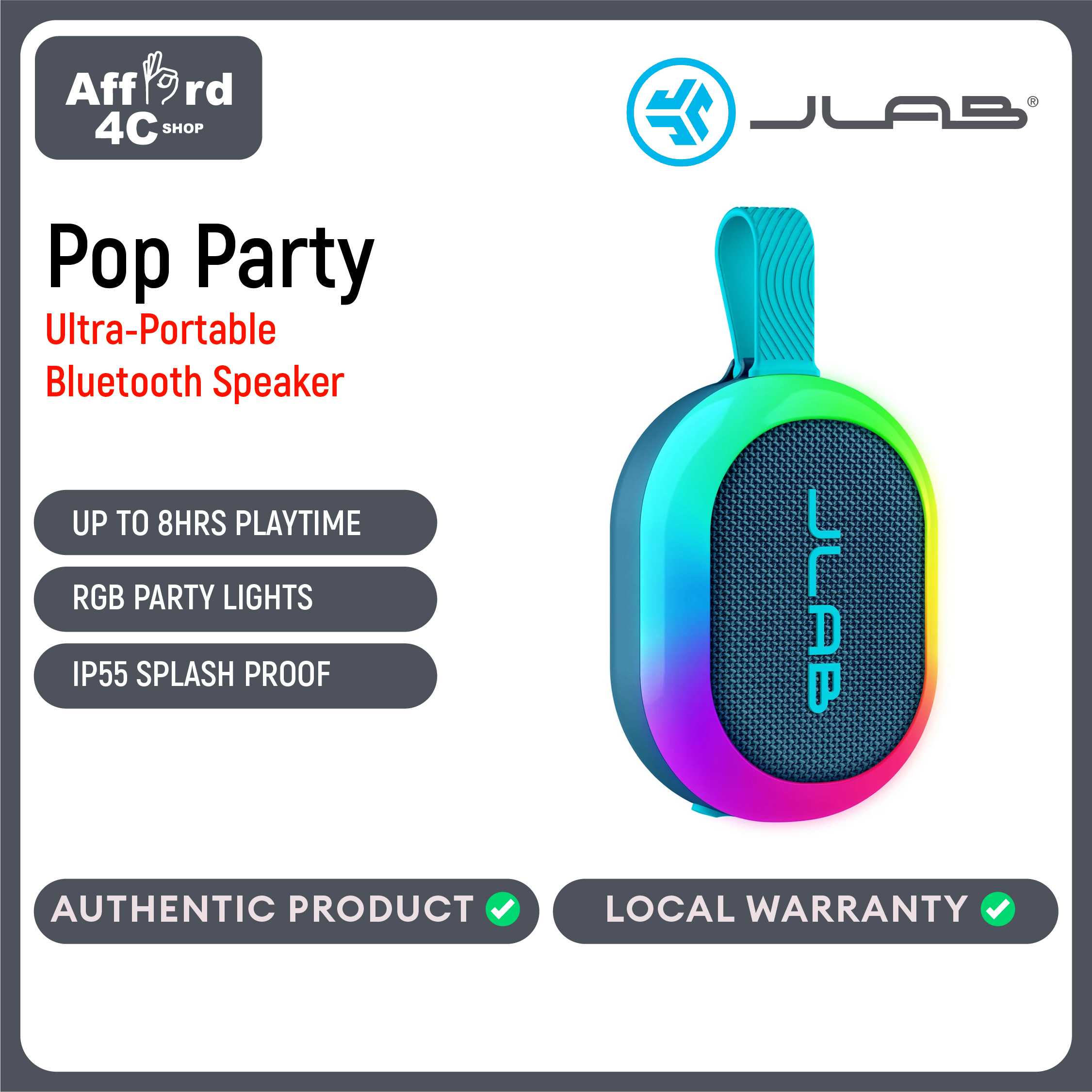 JLab Pop Party Speaker