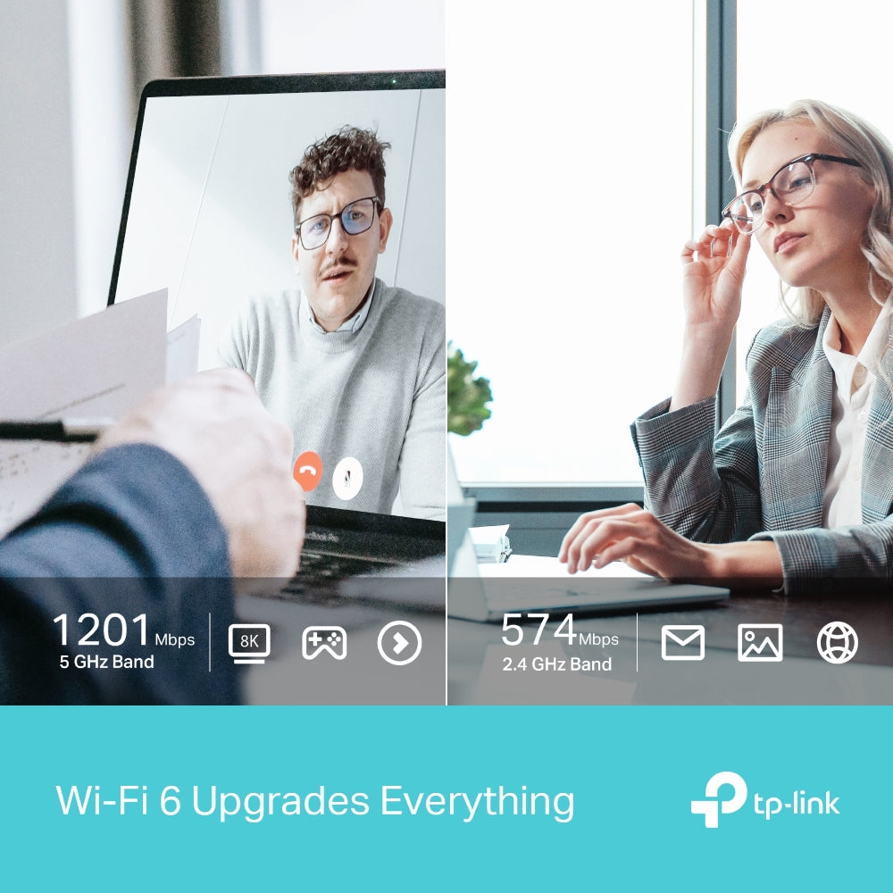 TP-Link AX1800 Dual Band Wi-Fi 6 Wireless USB Adapter