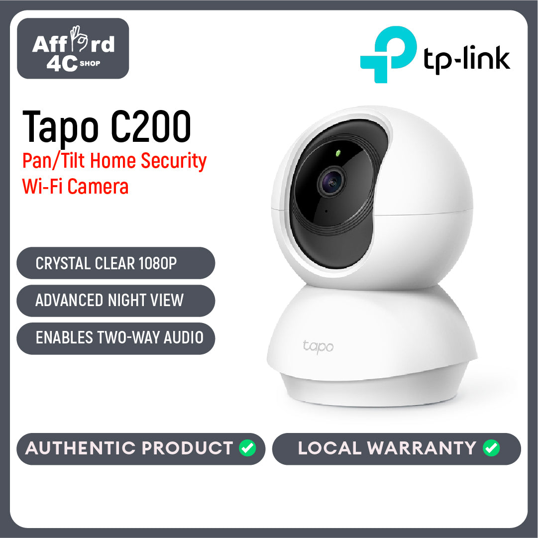 TP-Link Tapo C200 | Pan/Tilt Home Security Wi-Fi Camera