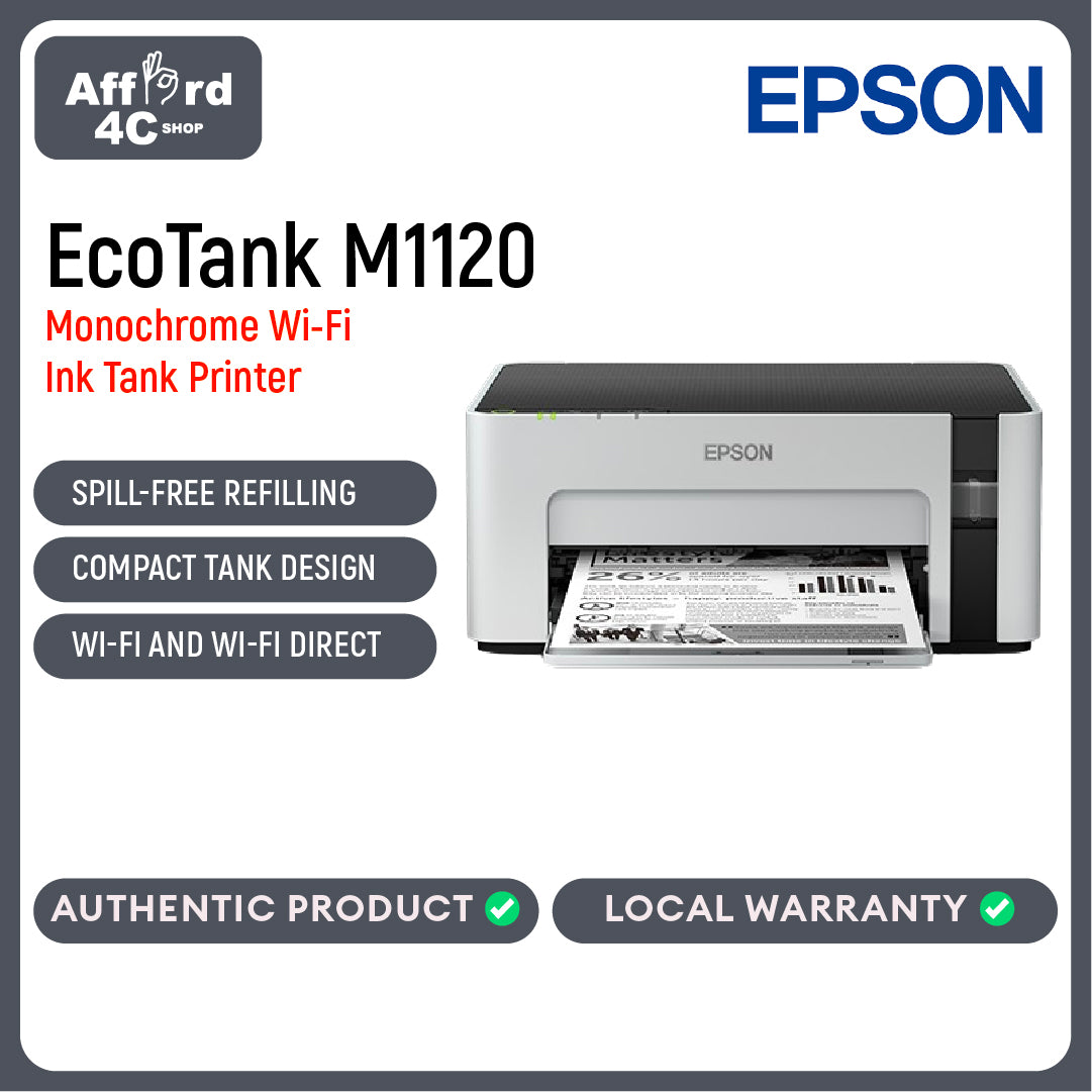 Epson EcoTank M1120 Printer