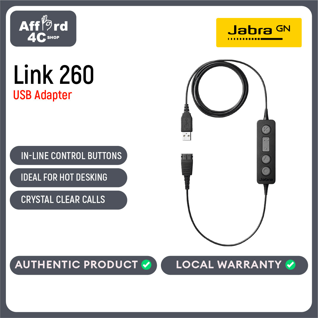 Jabra Biz 1100/1500/2300/2400 Professional Corded Headset & Headphones Solution for Call Center and Customer Service