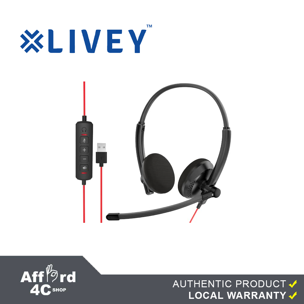 Livey  Savvy 410 Series LT-410DU Direct USB Headset