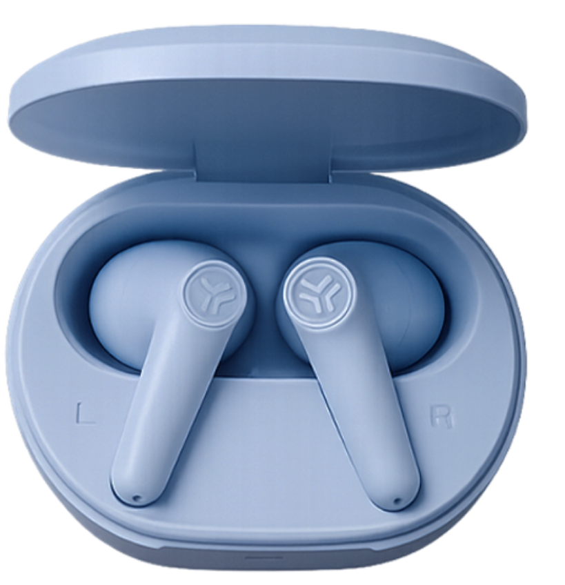 JLab J1 Open Pods True Wireless Earbuds with 35+ hours of Bluetooth playtime, Be Aware Mode