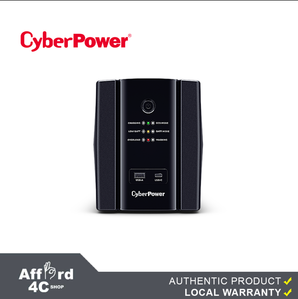 CyberPower UPS 1500VA/900W, Green, 2 year WA for battery