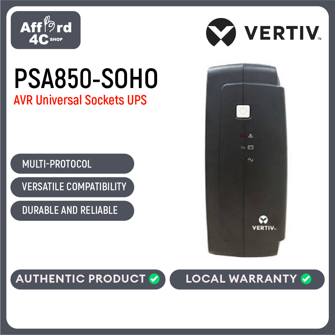 Vertiv Liebert PSA ITON 850VA 230V AVR Universal (PSA850-SOHO)