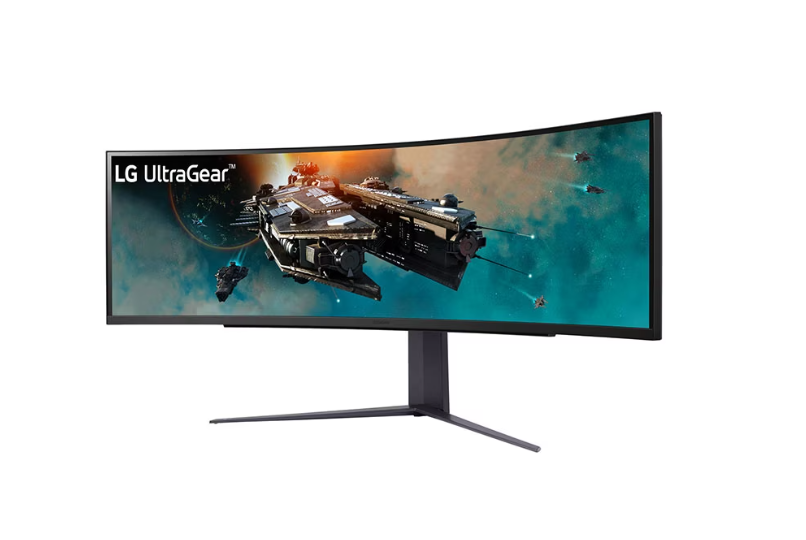 LG 49” UltraGear™ 32:9 Dual QHD Curved Gaming Monitor with 240Hz Refresh Rate
