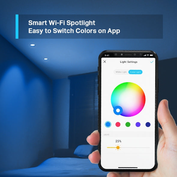 Tapo L630 Smart Wi-Fi Spotlight, Multicolor