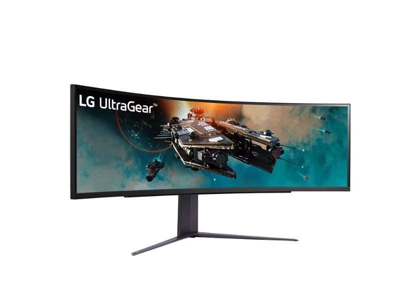 LG 49” UltraGear™ 32:9 Dual QHD Curved Gaming Monitor with 240Hz Refresh Rate