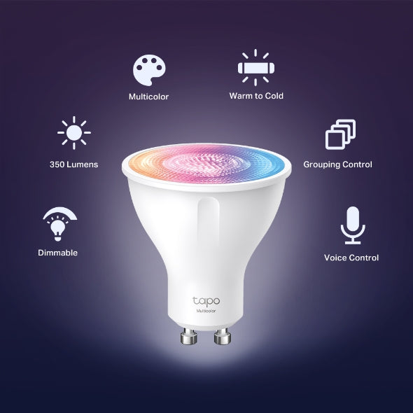 Tapo L630 Smart Wi-Fi Spotlight, Multicolor