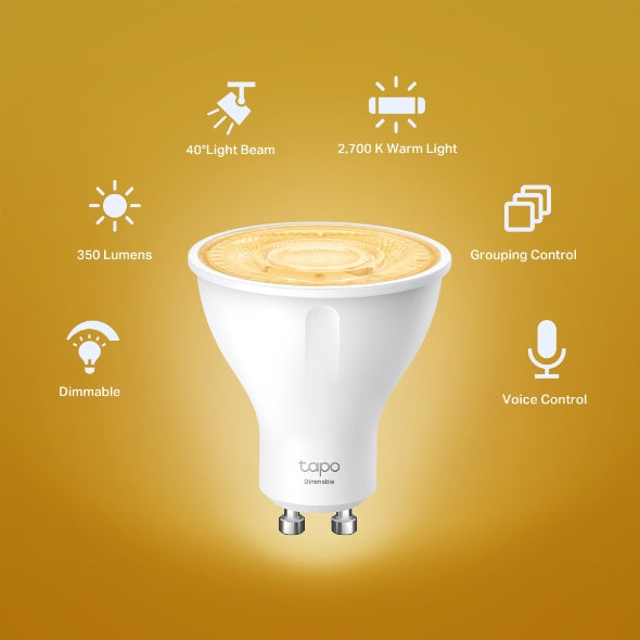 Tapo L610 Smart Wi-Fi Spotlight, Dimmable