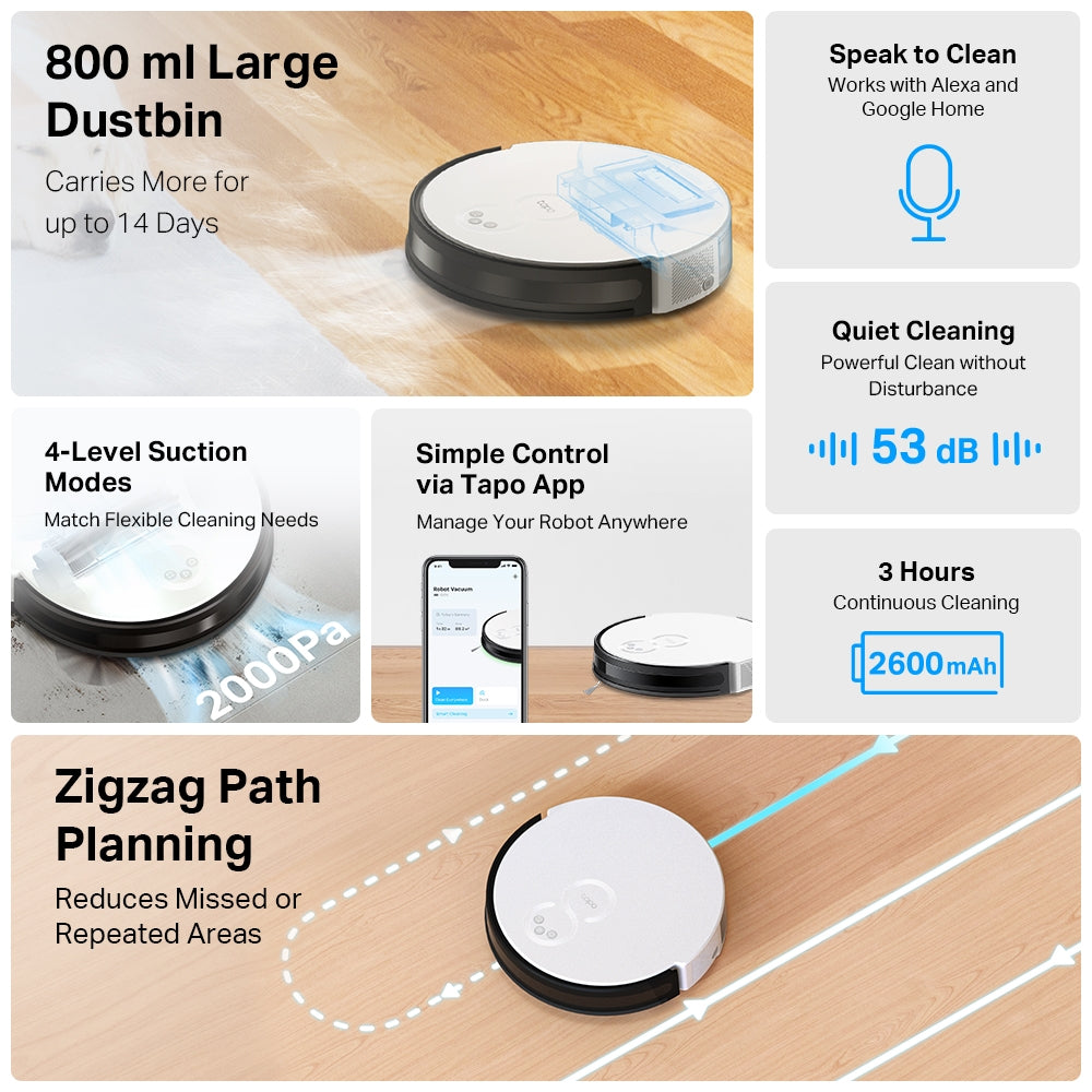 Tapo RV10 Lite Robot Vacuum