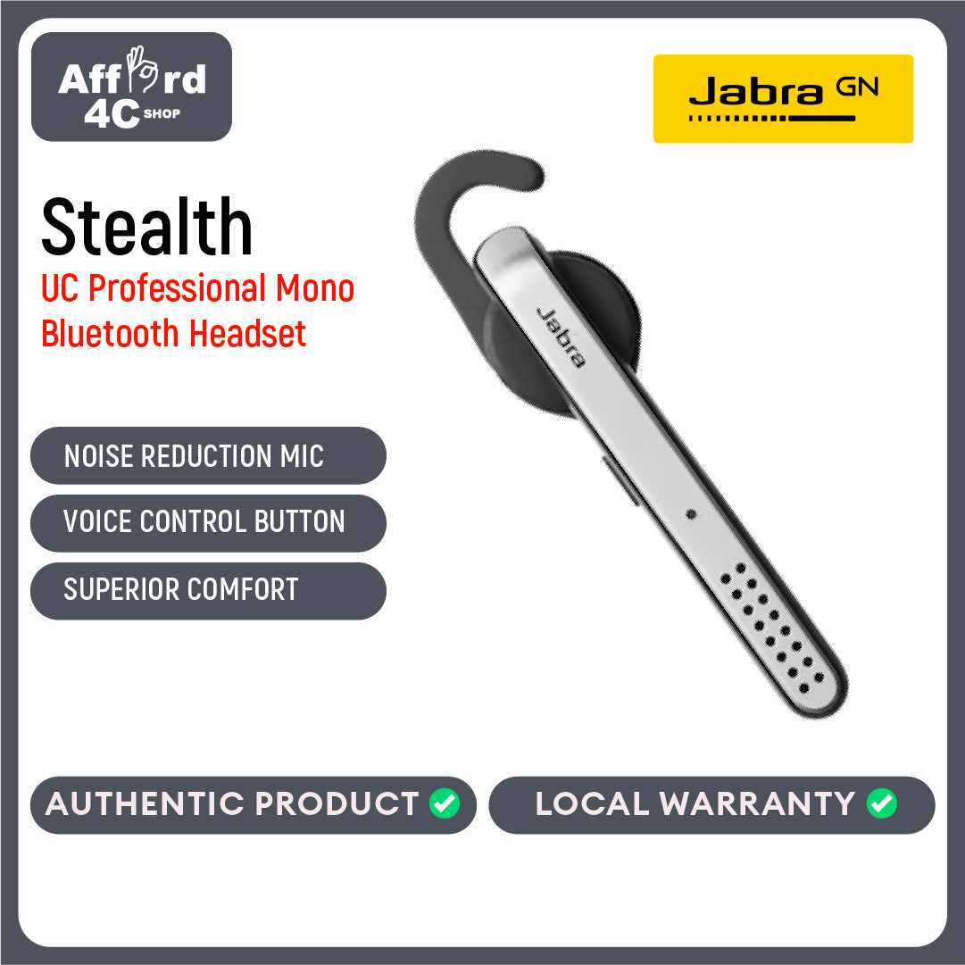 Jabra Stealth UC MS Professional Bluetooth Headset