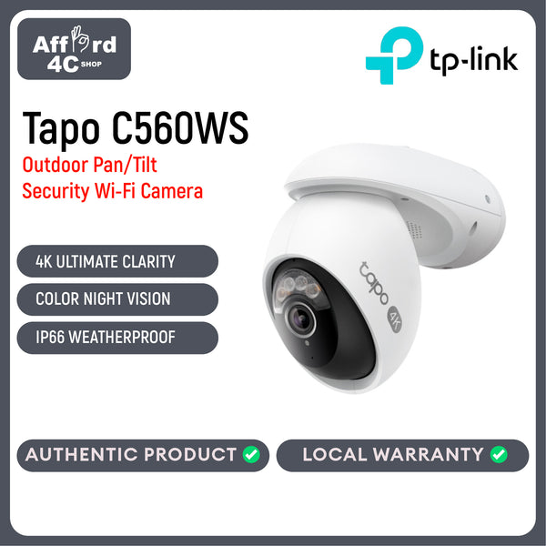 Tapo C560WS Outdoor Pan/Tilt Security Wi-Fi Camera