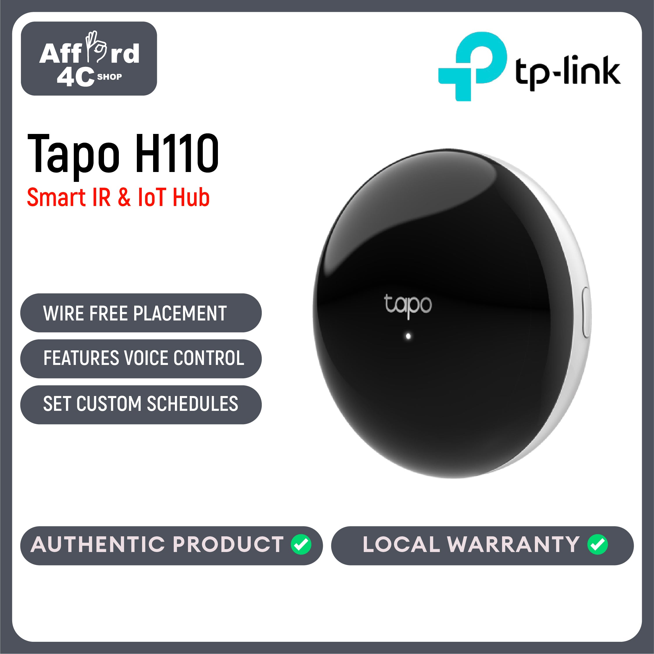 Tapo H110 Smart IR & IoT Hub