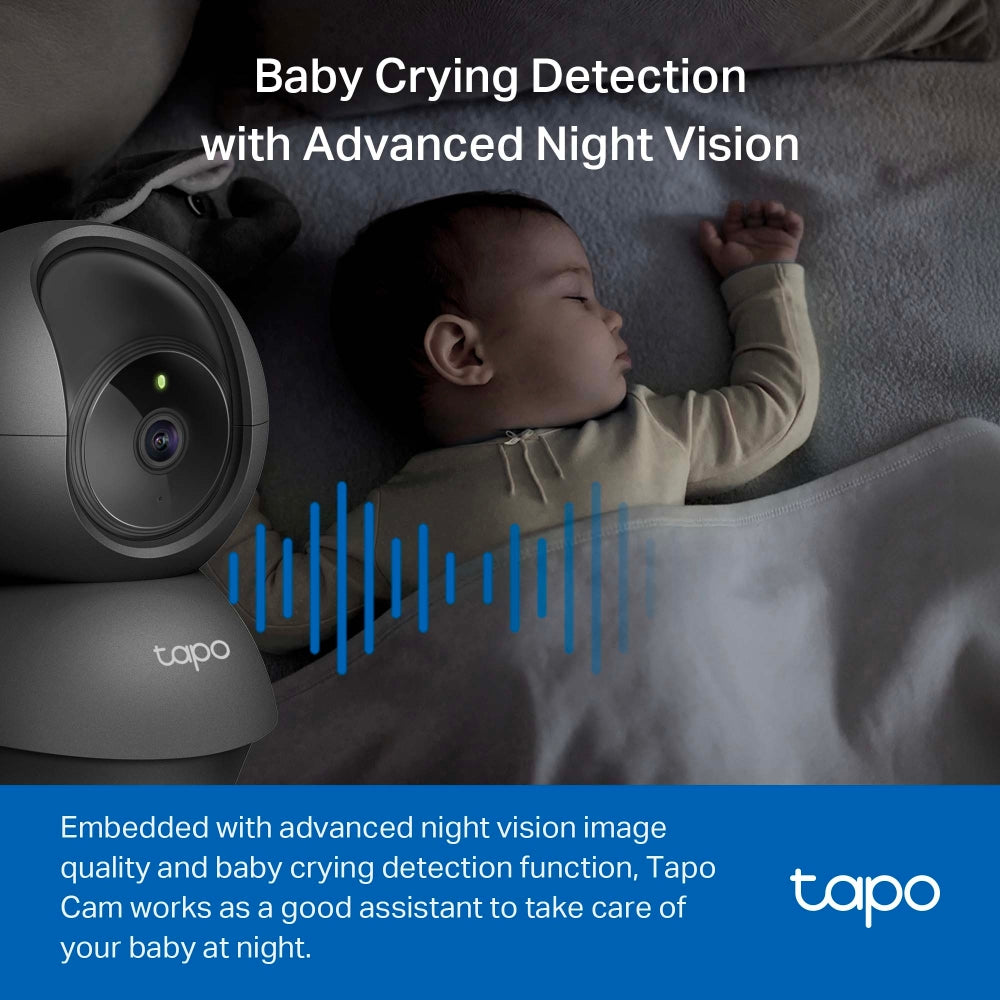 Tapo C201 Pan/Tilt Home Security Wi-Fi Camera