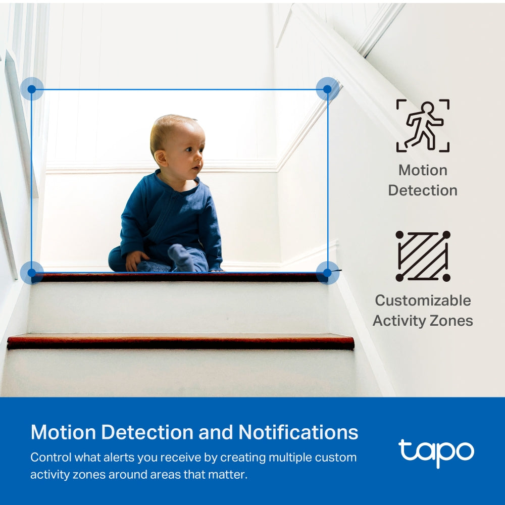 Tapo-C222 Pan/Tilt AI Home Security Wi-Fi Camera