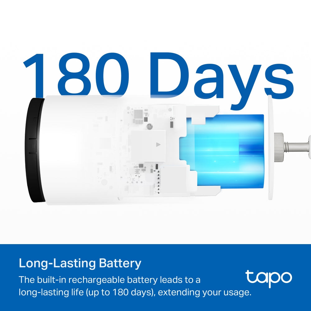 Tapo C410 Smart Wire-Free Indoor/Outdoor Security Camera