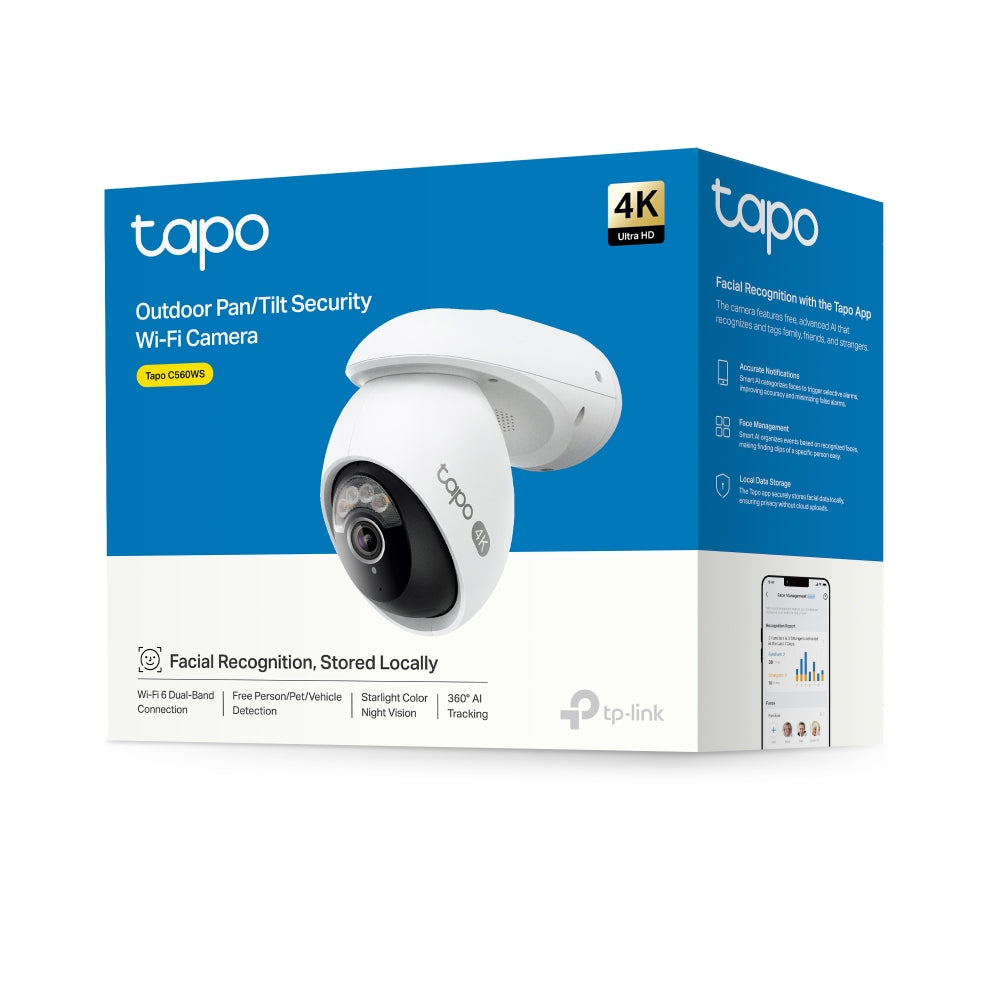 Tapo C560WS Outdoor Pan/Tilt Security Wi-Fi Camera
