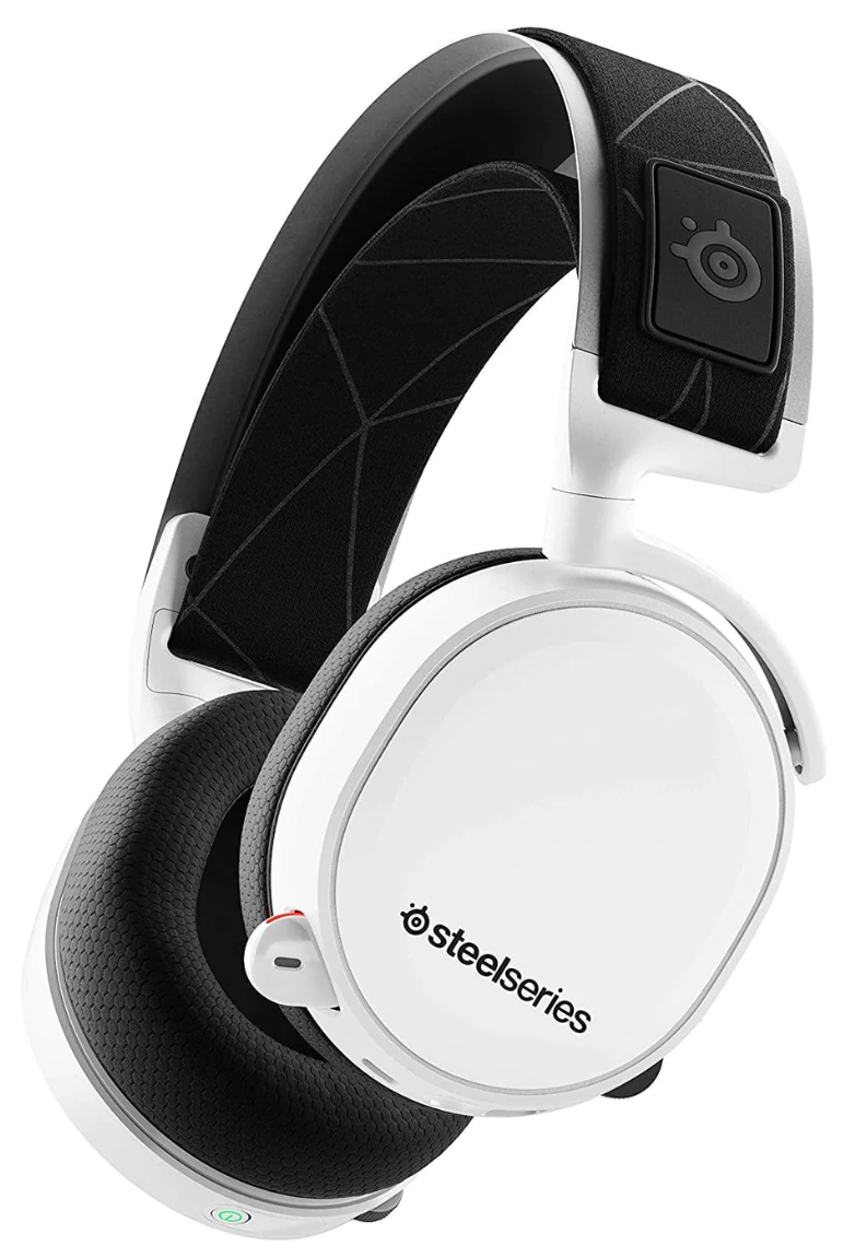 SteelSeries Arctis 7 2019 Edition All-Platform Gaming Headset - White
