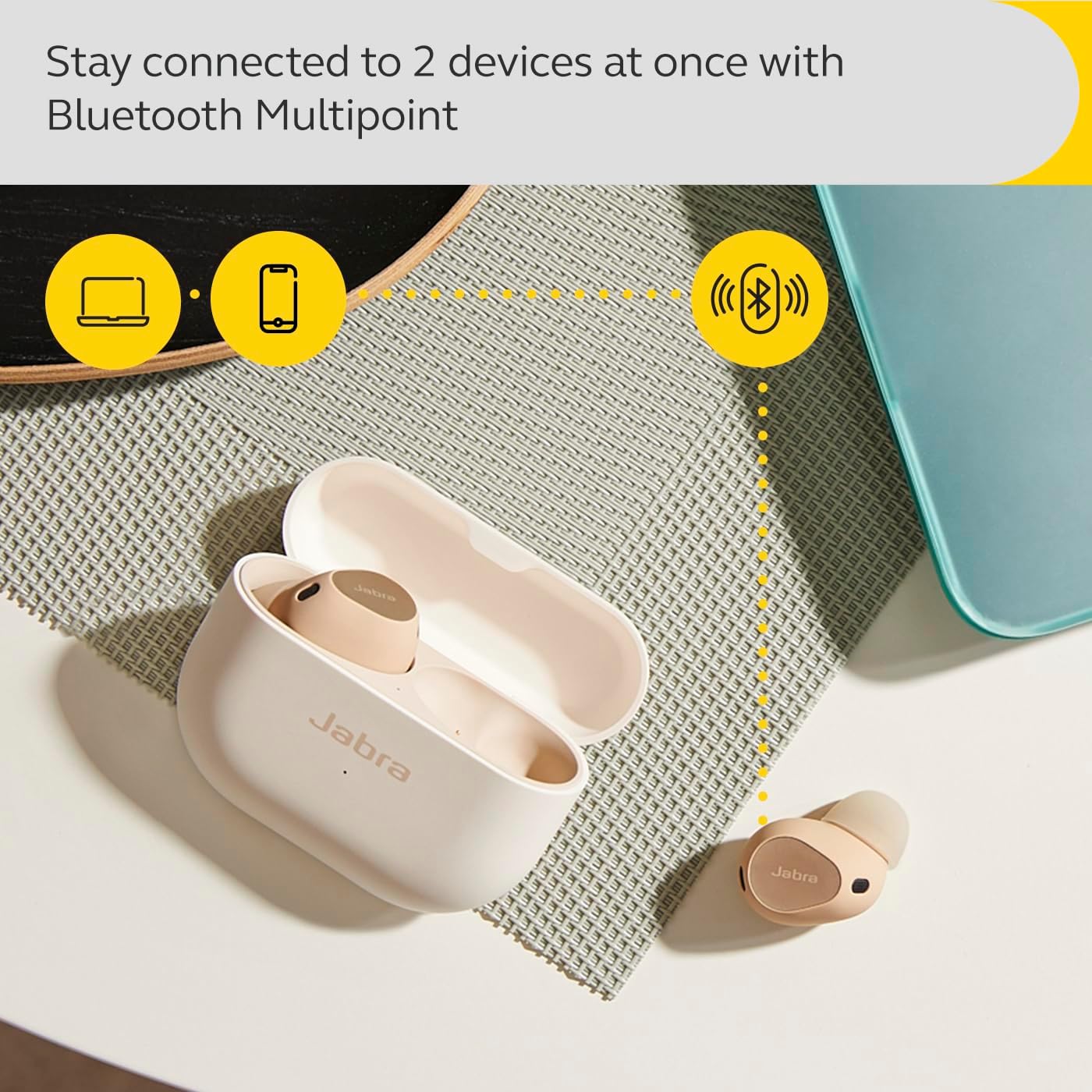 Jabra Elite 10 True Wireless Earbuds – Most Advanced Earbuds for Work and Life