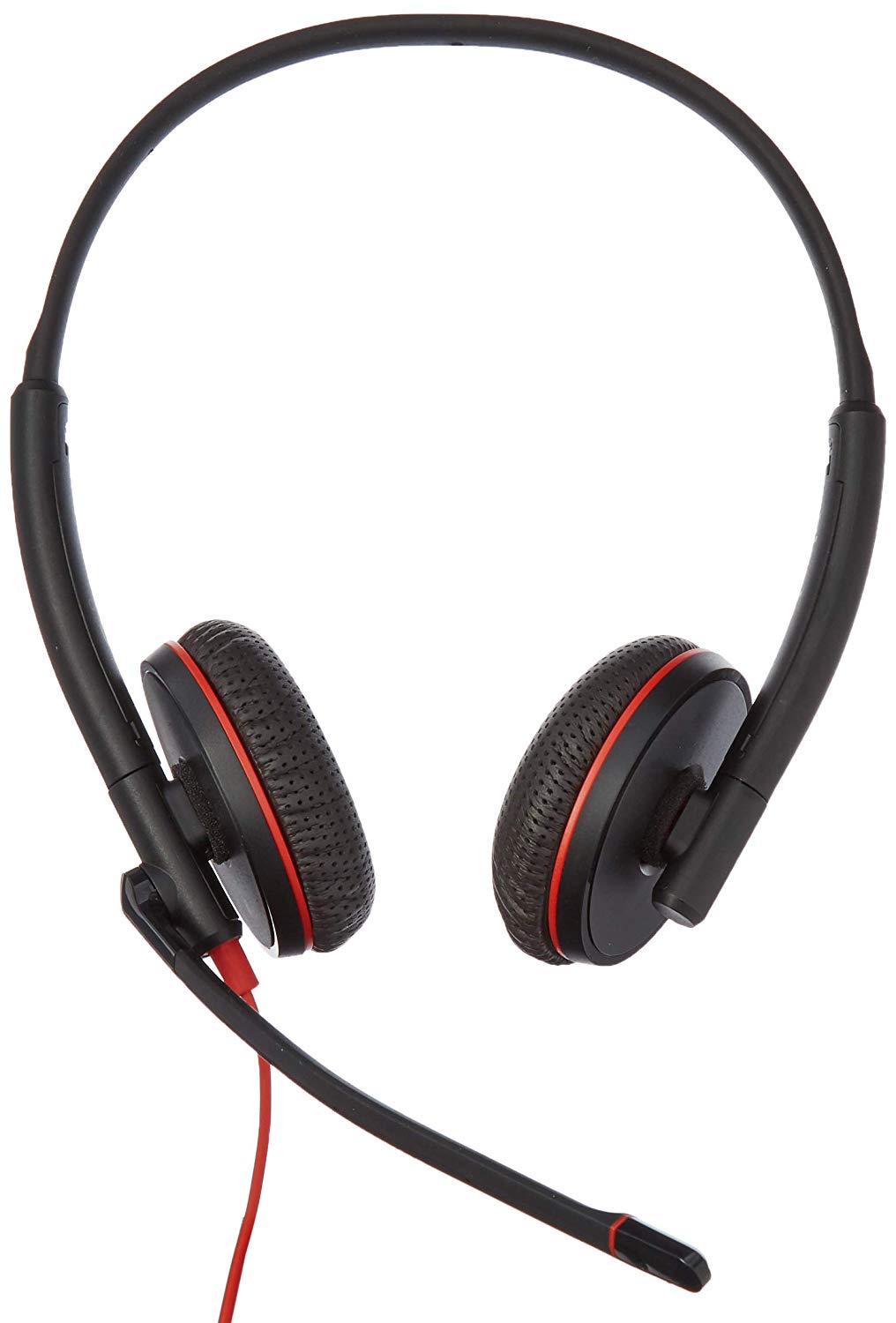 Poly Blackwire 3225 USB-A Corded Stereo Headset (Black)