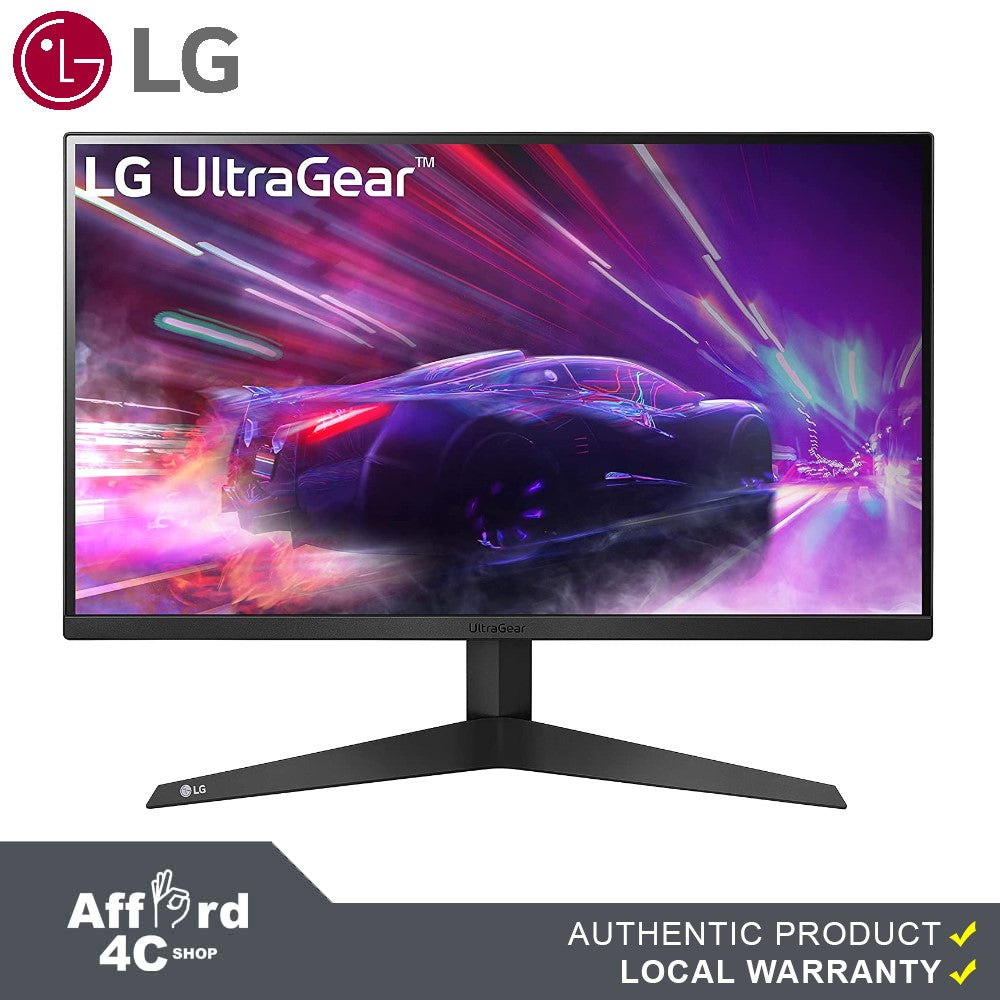 LG 24GQ50F 24-Inch Class Full HD (1920 x 1080) Ultragear Gaming Monitor with 165Hz Refresh Rate and 1ms MBR, AMD FreeSync Premium and 3-Side Virtually Borderless Design