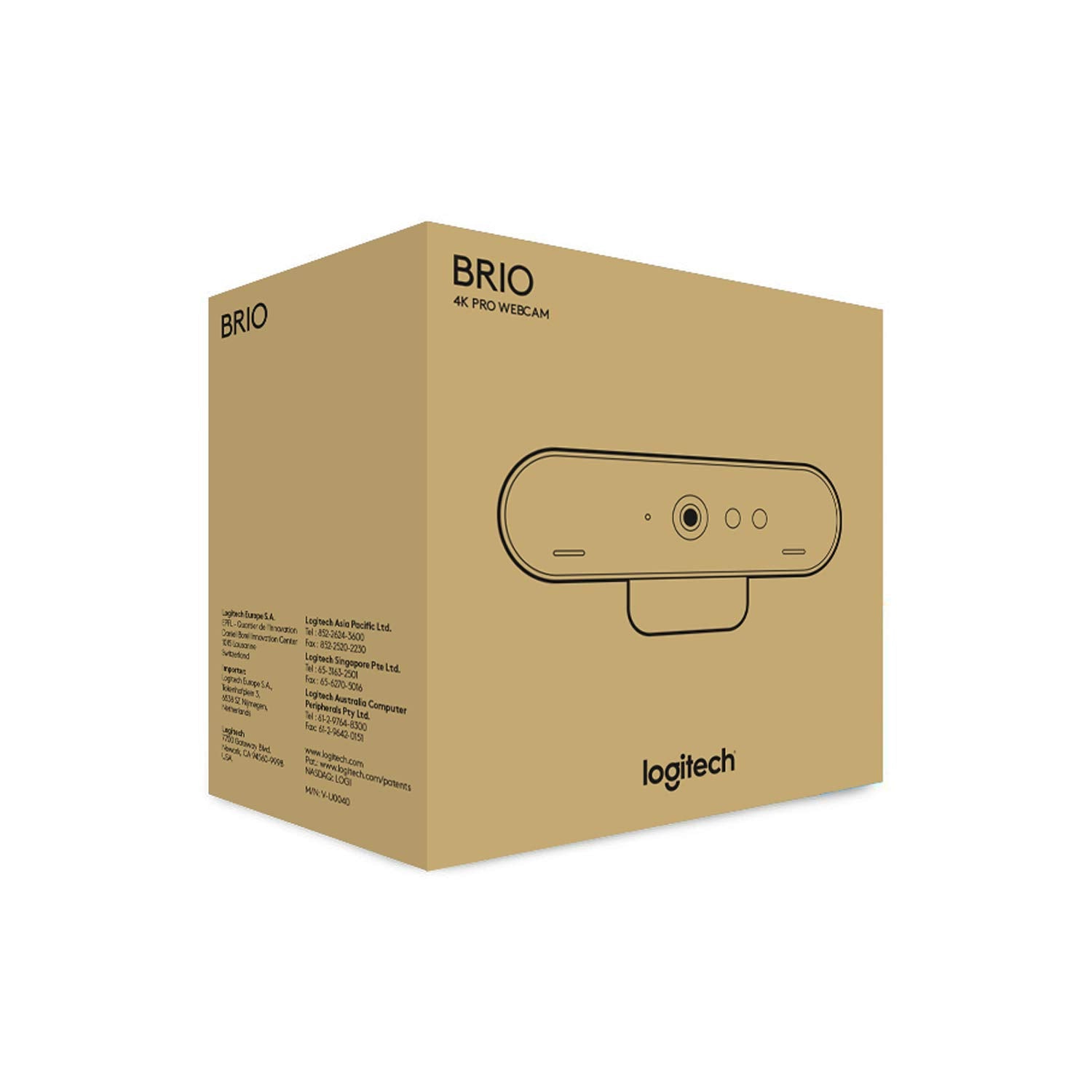Logitech Brio Ultra HD Pro Webcam 4K webcam with HDR