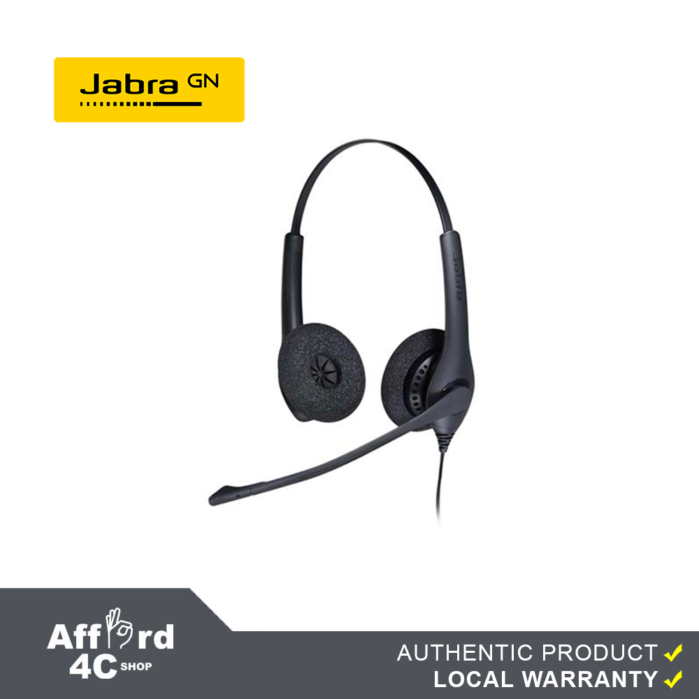 Jabra Biz 1100 Duo USB Noise Cancelling Headset