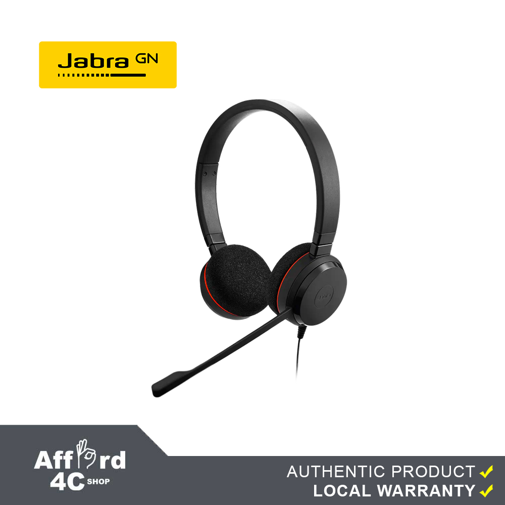 Jabra Evolve 20 MS Mono USB-A Headset