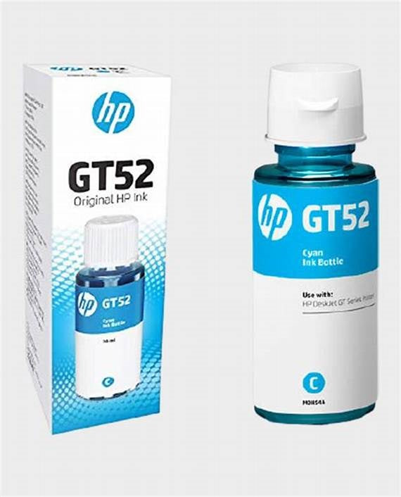 HP GT52 Cyan/Magenta/Yellow Ink Bottle Compatible with Smart Tanks All-In-One Printer Series