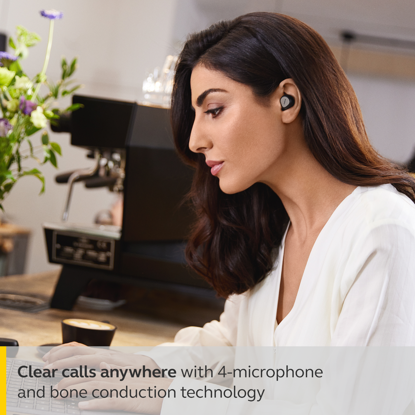 Jabra Elite 7 Pro - True Wireless Earbuds With MultiSensor Voice Technology - Titanium Black