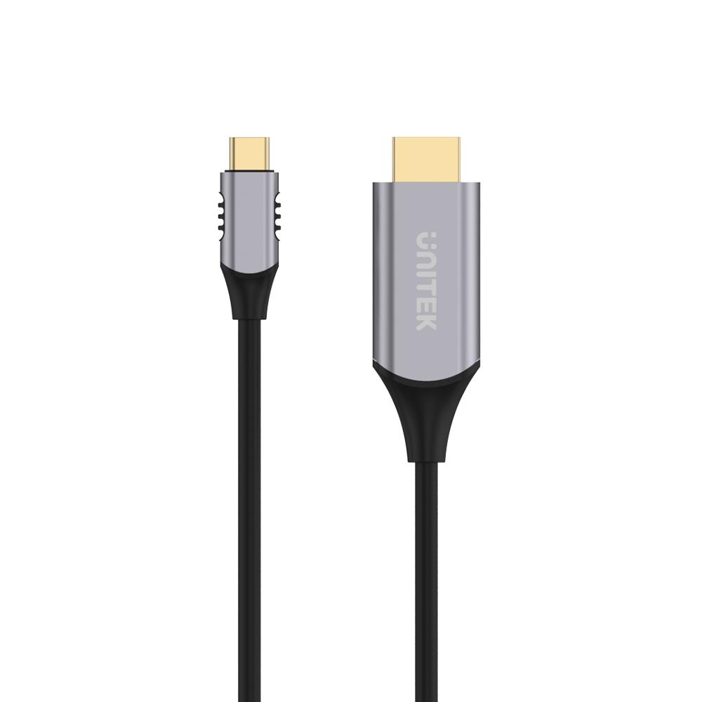 Unitek V1125A 1.8M USB-C Male to HDMI Male 4K Cable Connector