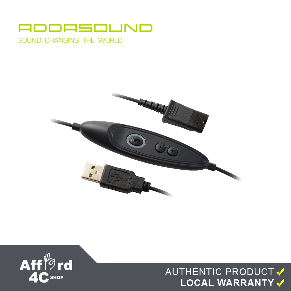 Addasound DN1011 - QD TO USB with Remote
