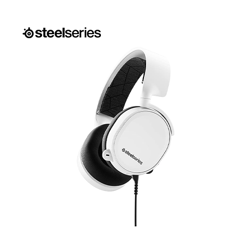 SteelSeries Arctis 3 2019 Edition All-Platform Gaming Headset - White